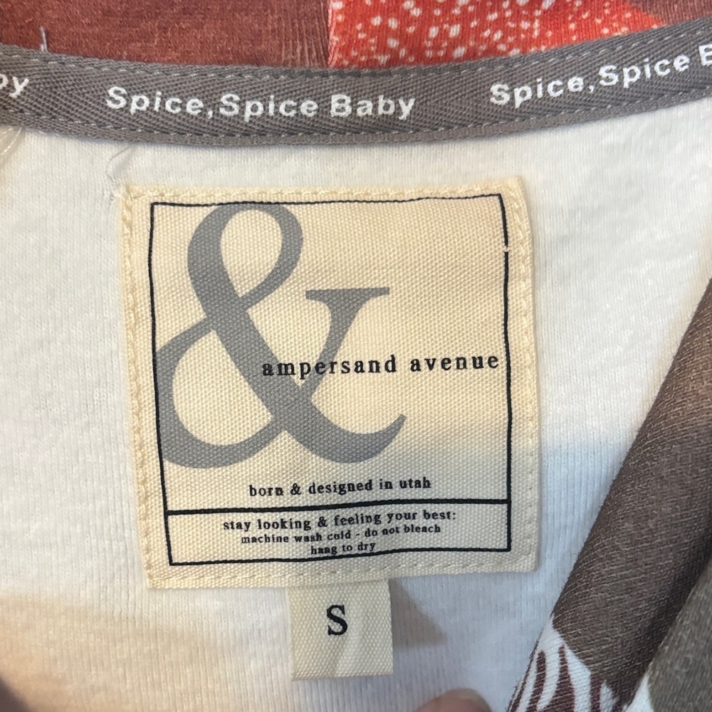 Ampersand Ave Patchwork Pullover Hoodie- Nwot - image 2